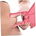 FRCOLOR Professional Fat Caliper Measure Device for Accurate Body Measurement Lightweight and Portable Skinfold Tester for Gym Use Easy Operation Markings Pink