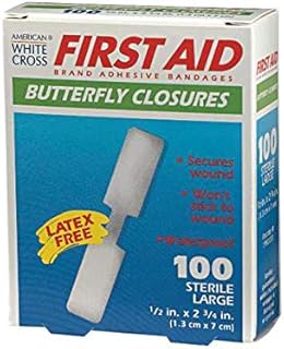 Adhesive Bandage, Fabric, Box, PK100