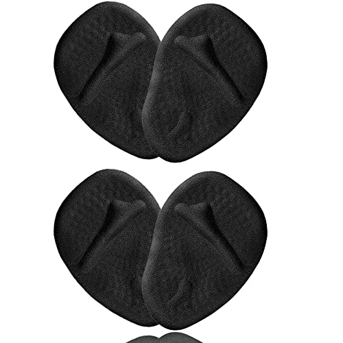 Metatarsal Pads Women | Heel Inserts For Women | Ball Of Foot Cushions (2 Pairs Foot Pads) All Day Pain Relief And Comfort One Size Fits Shoe Inserts For Women (Black) #TOP8
