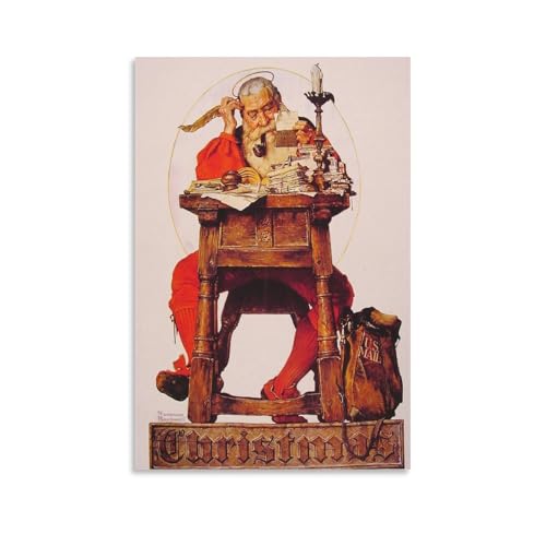Norman Rockwell m[}bNEFGNX}XT^Ǐ[ N[ |X^[ ǃA[g LoX  A[gpl ItBX Ԃ牺 ŉ Mtg20x30inch(50x75cm)