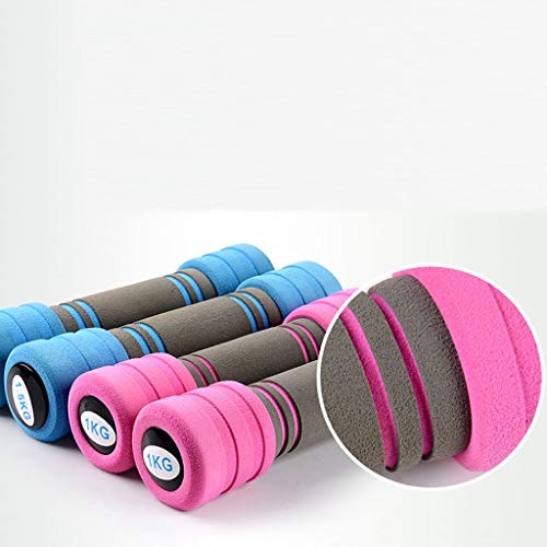 Halter Dumbbells Vrouwen Dumbells Gewicht Sets, Halters met anti-slip foam handgreep for Home Gym Exercise Fitness… - Afbeelding 5