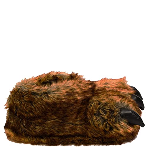 Pantufa Pelúcia 3d Pata De Urso Solado Borracha Original (39/41)