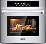 GASLAND 30 inch Electric Wall Oven,Gasland Built-in 8 Cooking Function Single Ovens with Self-cleaning Convection Fan Touch Control,Stainless Steel