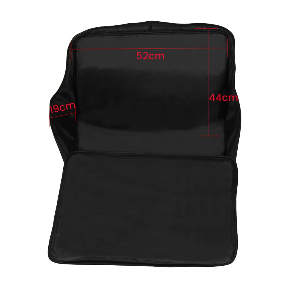 Borsa per fisarmonica Custodia per tastiera Accessori per 48/80/96/120 Fisarmoniche per pianoforte basso, Nero, Retro