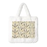 Instructions de lavage : café et sucre Ce sac à main en peluche est recommandé pour être lavé à la main, ne pas laver en machine, ne pas blanchir et durable.