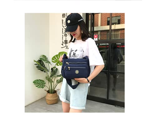 Image of Single shoulder Messenger Crossbody Bag Nylon Purse Satchel Travel Women Lady Fashion Top Handle