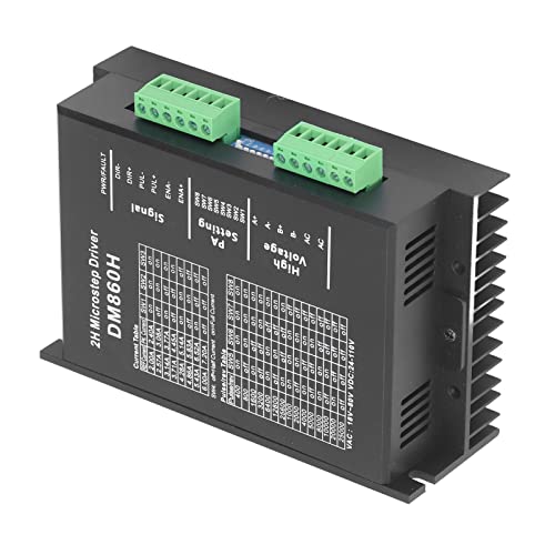 Driver de pas DM860H biphasé 24V-80V anti-vibration pour commande numérique CNC