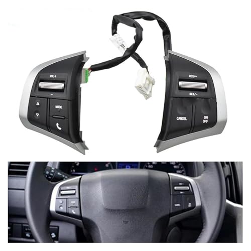 Bouton de régulateur de vitesse Isuzu D-Max MUX 2018 commande audio volant