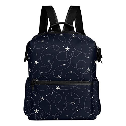 Preisvergleich Produktbild MALPLENA Malpela Graffiti Line Schulranzen Daypack Wanderrucksack Schwarz Hintergrund