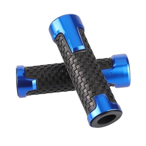Poignée de guidon moto anti vibration couvercle en aluminium 22mm universel