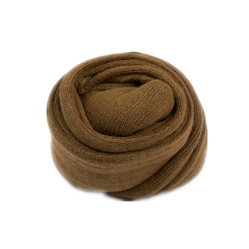 Image of Coberllus Newborn Baby Photography Props Blanket Stretch Knitted Wrap for Boys Girls Photography Shoot