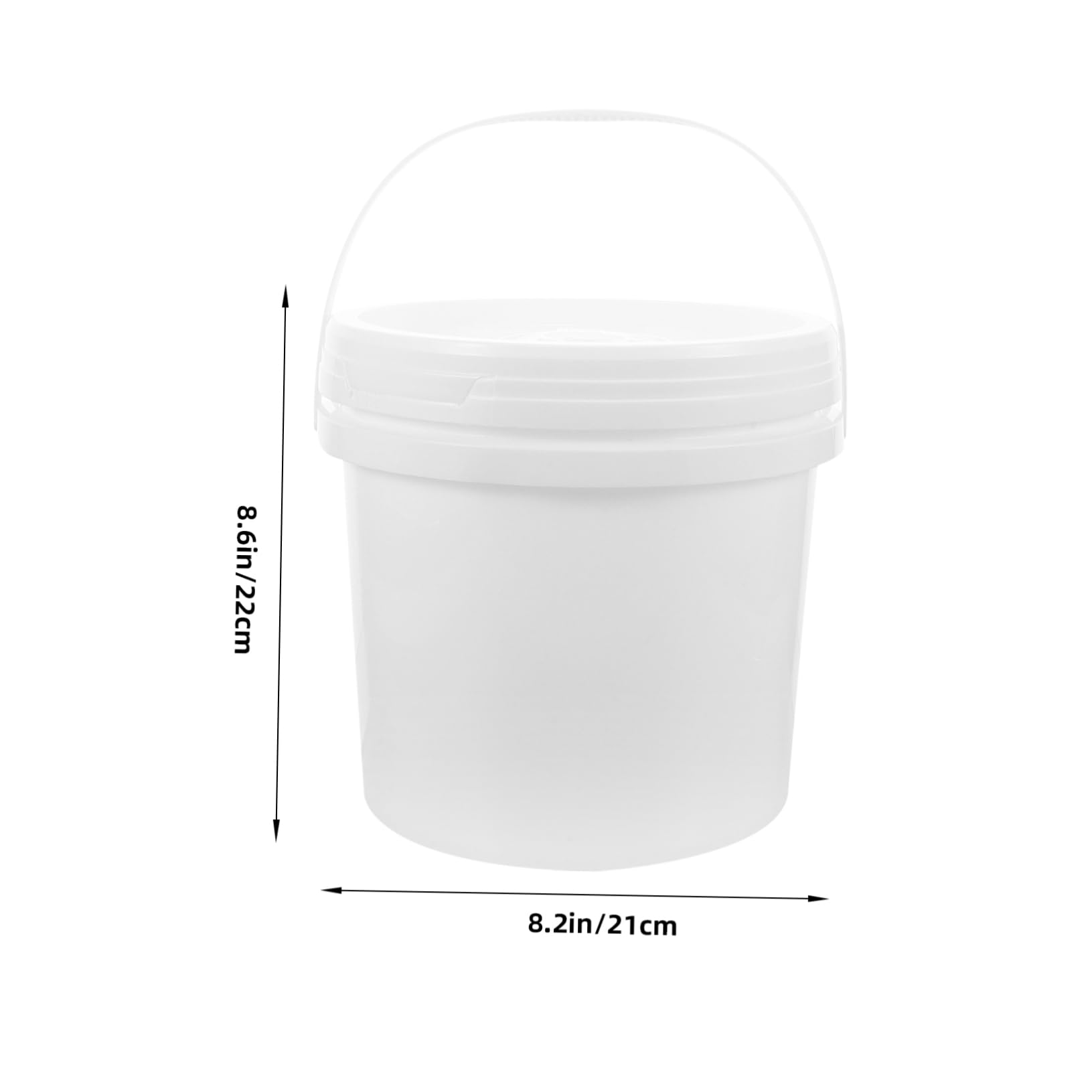 Unomor Large Wipes Dispenser Bucket Refillable Wet Tissue Holder for Diaper Wipes Construction Portable Design for Stroller and Desktop Use