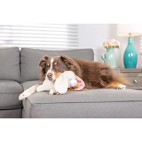 Downtown Pet Supply Heartbeat Puppy Toy with Pulse - Stuffed Rabbit Comfort Toy for Anxious Dogs with Removable Heartbeat - Puppy Heartbeat Toy Sleep Aid for Small, Medium, and Large Breeds, 12\" Long - Thumbnail 7