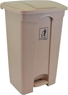 87 Ltr Plastic Garbage Bin with Pedal