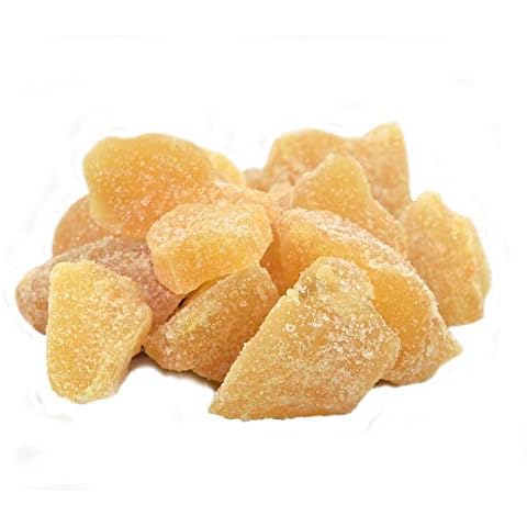 Crystallised Ginger Chunks - Raw Ginger - Ginger Chunks - Immune Boost - Natural Ginger - (1) Cover