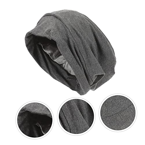Bonnet satin pour dormir sans abimer les cheveux fragiles