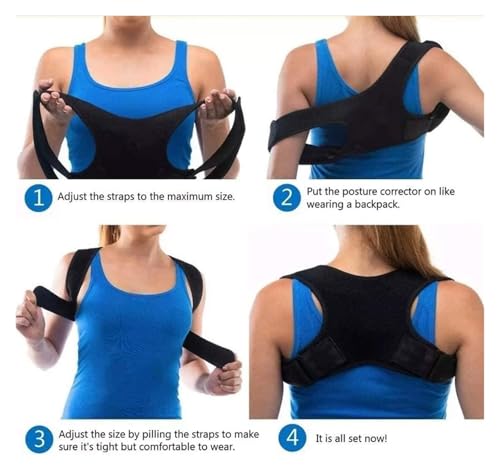 Correcteur de posture pour la clavicule et maintien du cou - 4