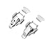 Spring hasp Toolbox Toggle latches Lock，Stainless SteelToolbox Draw Compression Spring Toggle Latch Catch Clamp (6Pcs)