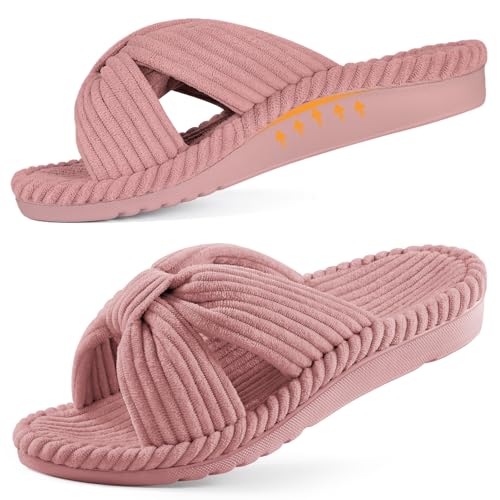 Litfun Orthopedic Arch Support Slippers for Women