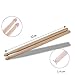 3 Pairs Drum Sticks, Pletpet Classic Maple Wood Tip Drumsticks for Students and Beginners Musical Musical Instrument Percussion Accessories (32CM)