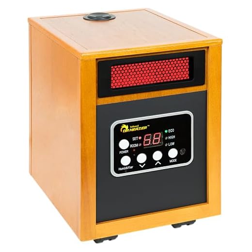 Dr. Infrared Heater Portable Space Heater with Humidifier, 1500-Watt
