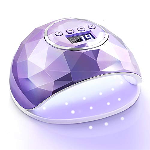 Janolia UV Nail Lamp, 86W UV LED Nail Dryer with 4 Timer Setting