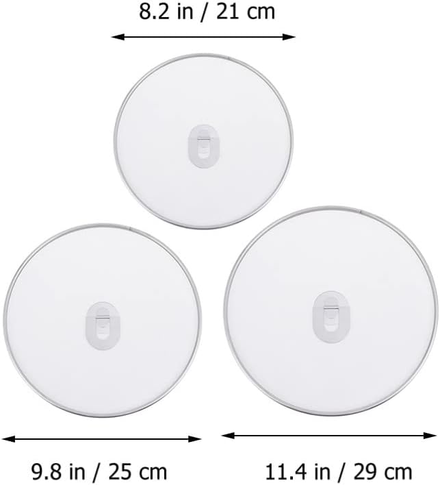 UPKOCH 3pcs Stainless Steel Splatter Guard Oil Proofing Lid for Frying Pans Grease Screen for Safe Cooking Kitchen Essential