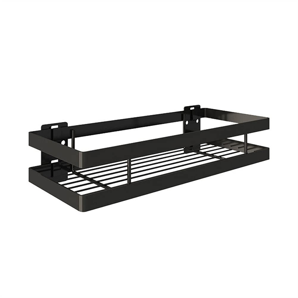 Floating Shelves Shower Caddy Bathroom Shelf Bathroom Shelf Black Shower Shampoo Bathroom Accessories Bathroom Corner Shelves Kitchen Wall