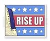 Coloring Broadway - Rise Up Musical Inspired by Hamilton Broadway Theater Stickers, Musical Merchandise, Die-Cut & Bubble Free Vinyl Stickers (3" x 3" - Set of 4) #3