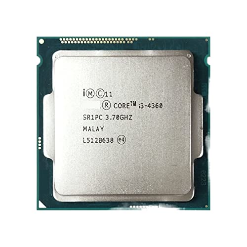�R�A I3-4360 I3 4360 3.7 GHz �f���A���R�A CPU �v���Z�b�T 4M 54W LGA 1150