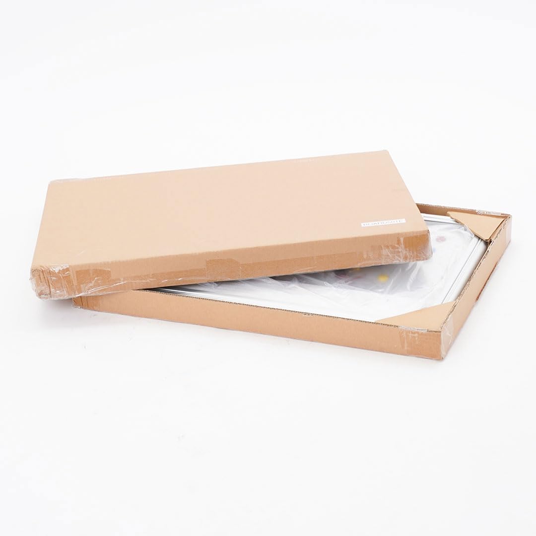 Danieli Store - Tablón de anuncios con cerradura para 6 folios A4 - Tablones magnéticos de aluminio para pared, puerta abatible de metacrilato