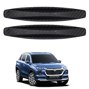 Oshotto (BP-03) Car Black Rubber Bumper Protector/Corner Moulding Compatible with Maruti Suzuki Grand Vitara 2022 Onwards -(Set of 4 pcs)