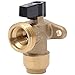 SharkBite 1/2 Inch x 3/4 Inch MHT Washing Machine Angle Valve, Push To Connect Brass Plumbing Fitting, PEX Pipe, Copper, CPVC, PE-RT, HDPE, 25560LF