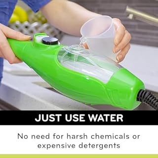 H2O X5 Premium Edition - Steam Mop - 5 in 1 Steam Cleaner (Green)