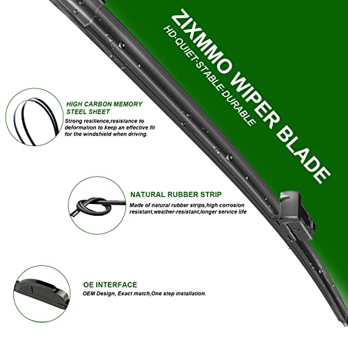 Zixmmo ZM4-262016T 26 Inch+20 Inch Windshield Wiper Blades thumb #1