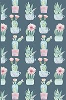 Succulent Notebook: For School, Home or Work. Cute Tiny Cactus Journal Notebook- 6" x 9" travel size; 120 College Ruled Blank Pages. Use as a ... Diary, Planner, logbook or Party Favor! 1698832222 Book Cover