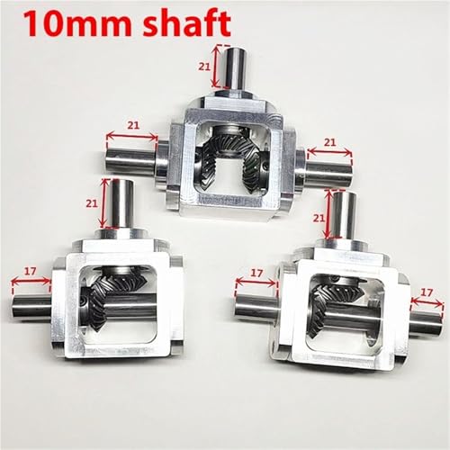Caja de dirección con micro transmisión 1:1 y eje de salida único de 10 mm 6