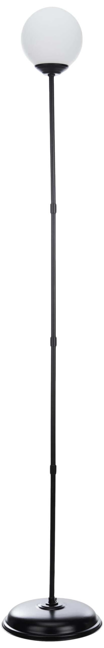 Tucasa Metal Floor Lamp (Foldable) - Stylish Standing Lamp for Living Room and Bedroom - Modern Home Decor Item with Glass Shade - Ideal Corner Lamp and Night Light-image-22