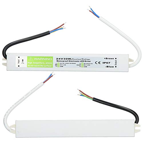 Image of 30W LED Driver Transformer, 12V /24V DC IP67 Waterproof Switching Power Supply, and Durable, Excellent Insulation, High Dielectric Strength(DC24V)