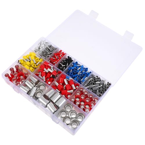 Connecteurs à sertir pour fils électriques en kit de 1000 pièces pour l'atelier de bricolage