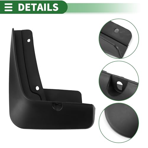 Image of Motoforti Mud Flaps Splash Guards Mud Guards for Hyundai NEXO 2020-2023 W /Mount Accessories