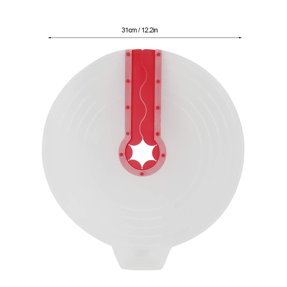 Jeanoko bowl splatter guard for mixing bowl 34×31×1 anti splashing anti spill lid cover screen guard for bowl whisk cooking kitchen tool