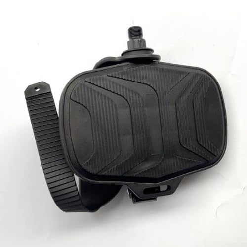 Pedales de bicicleta estática con correas ajustables para evitar deslizamientos 6