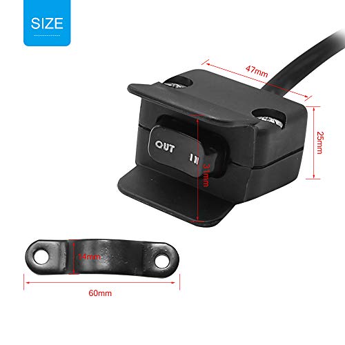 Câble de commande ATV de 3 mètres pour interrupteur au guidon robuste - 2