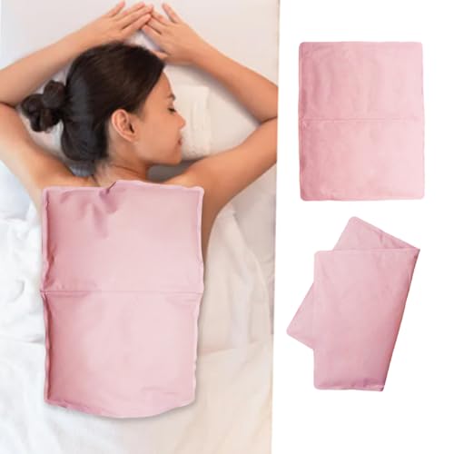 Back Cold Packs Large Gel Ice Packs for Injuries Hot & Cold Ice Packs Reusable Gel Bead Ice Pack Cold Compress for Pain Relief (Pink)