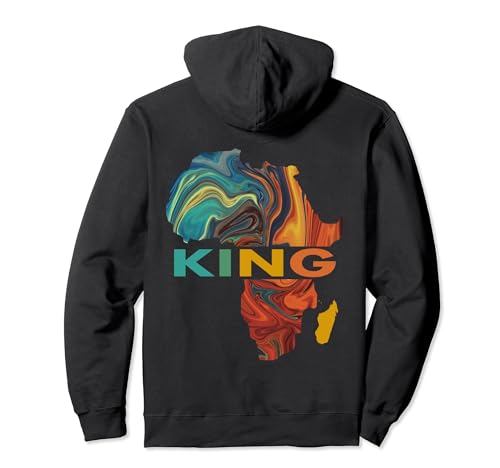 African continent King Men Art Sudadera con Capucha