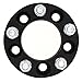 ECCPP 2X 1.5 inch 5 Lug Wheel Spacers 5x4.5 to 5x4.5 5x114.3mm to 5x114.3mm 5 Lug fits for 1984-2001 for Jeep Cherokee 1986-1992 for Jeep Comanche 2006-2012 for Jeep Liberty with 1/2