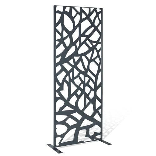 IDMarket - Panneau décoratif Universel 150 x 50 CM USAK Gris