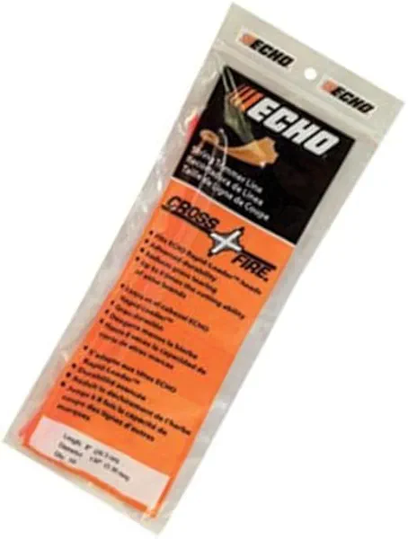 102222952 Echo Cross-Fire 8 in. x 0.095 in. Nylon Lines for Rapid Loaders(50PK)