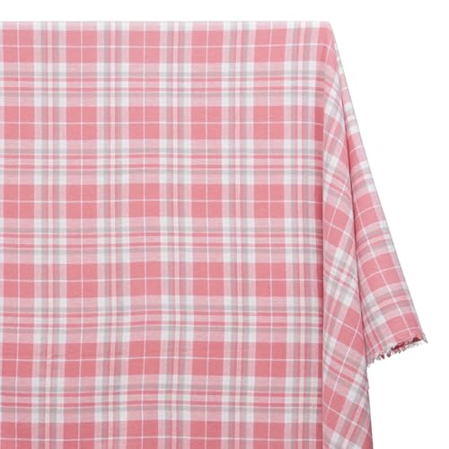 Flannel Brushed Hypoallergenic Cotton Tartan Plaid Fabric
